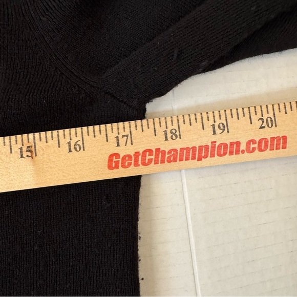 Fenn Wright Manson 100% Wool Black Sweater - Picture 4 of 7